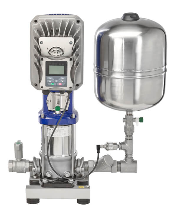 Druckerhöhungsanlage mit Drehzahlregelung MIDA - 1000294 1000294 Druckerhöhungsanlage mit Drehzahlregelung MIDA 15 m3/h bei ca. 6,5 bar