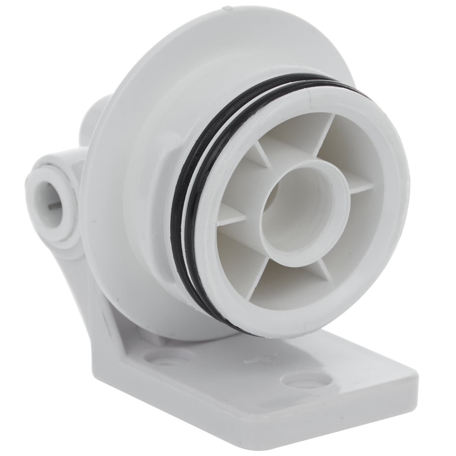 Filterkopf für den Grobvorfilter Der Filterkopf für den Grobvorfilter von unten