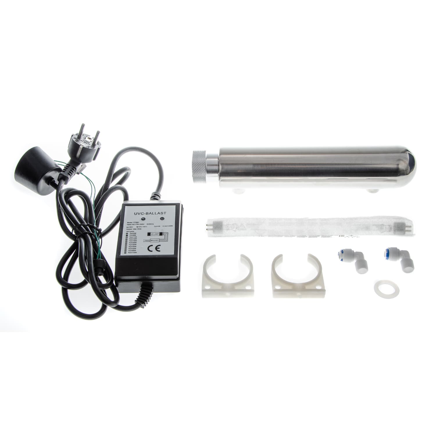UV-Lampe-Set 11 Watt - UV-Desinfektion - 7000023 7000023 UV-Lampe-Set 11 Watt - UV-Desinfektion - Einzelteile