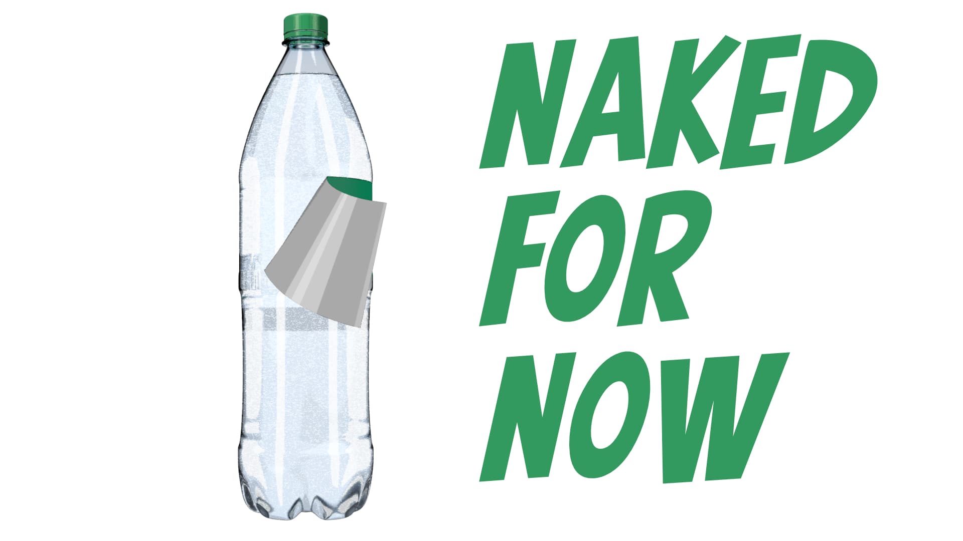 Neue PET-Flaschen ohne Etikett – Ein Schritt vorwärts oder ein verpasster Sprung in die Nachhaltigkeit? VISION AQUA Wasserfilter Blog Ettiketenlose Spriteflaschen in Großbritannien - Naked for now Aktion von Coca Cola