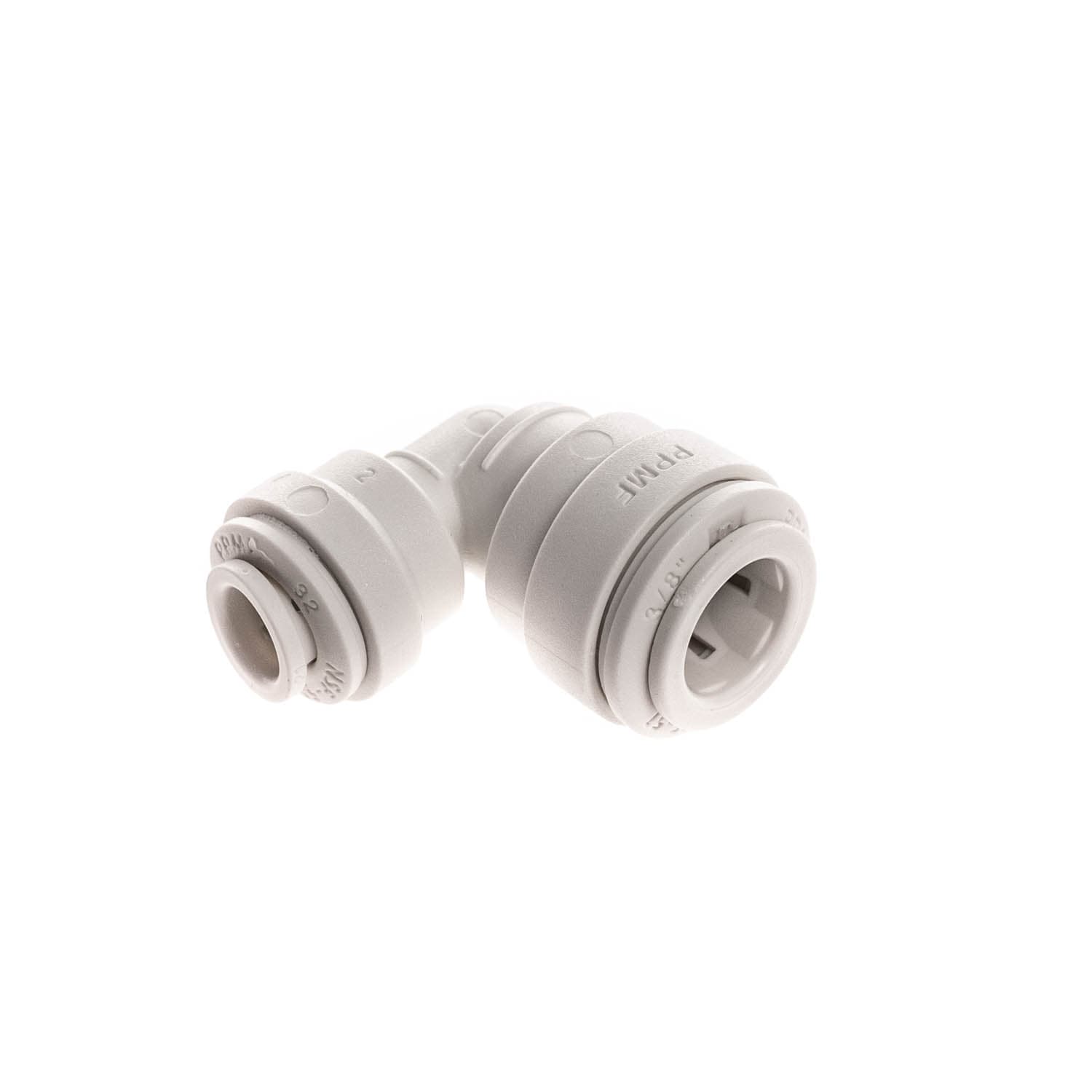 Winkel-Reduzierverbinder 3/8" auf 1/4" John Guest Winkel-Reduzierverbinder von 3/8" auf 1/4" in weiß für die VISION AQUA Wasserfilter
