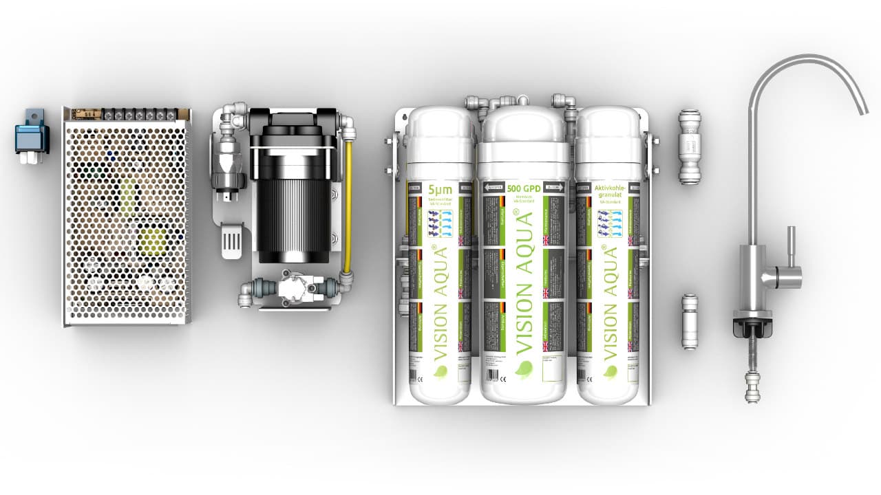 VA-Basic PLUS 12 V modulare Bauweise Die einzelnen Komponenten der VA-Basic PLUS 12 V Version
