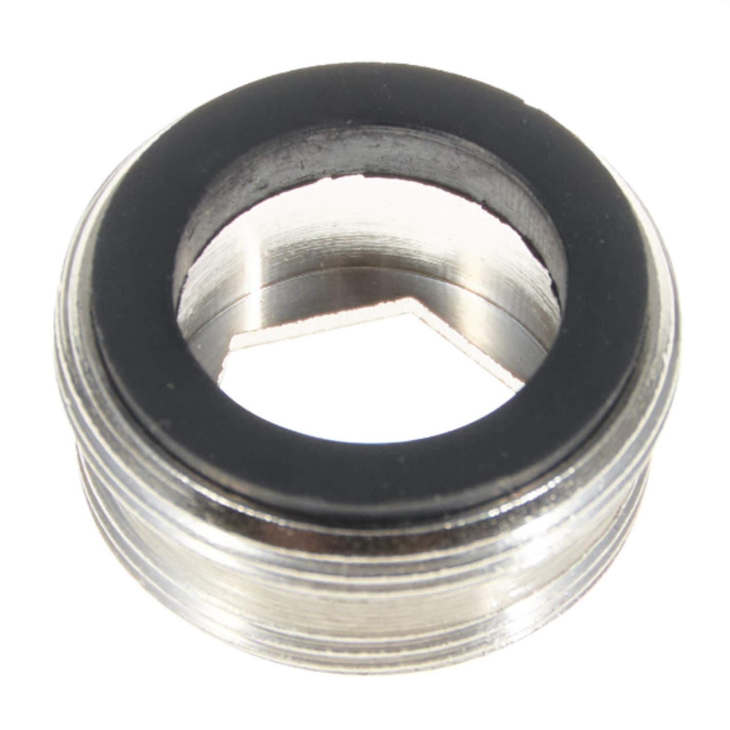 M24 AG zu M22 AG - Wasserfilter Wasserhahn Adapter - draufsicht Wasserhahn Adapter M24 zu M22 Draufsicht