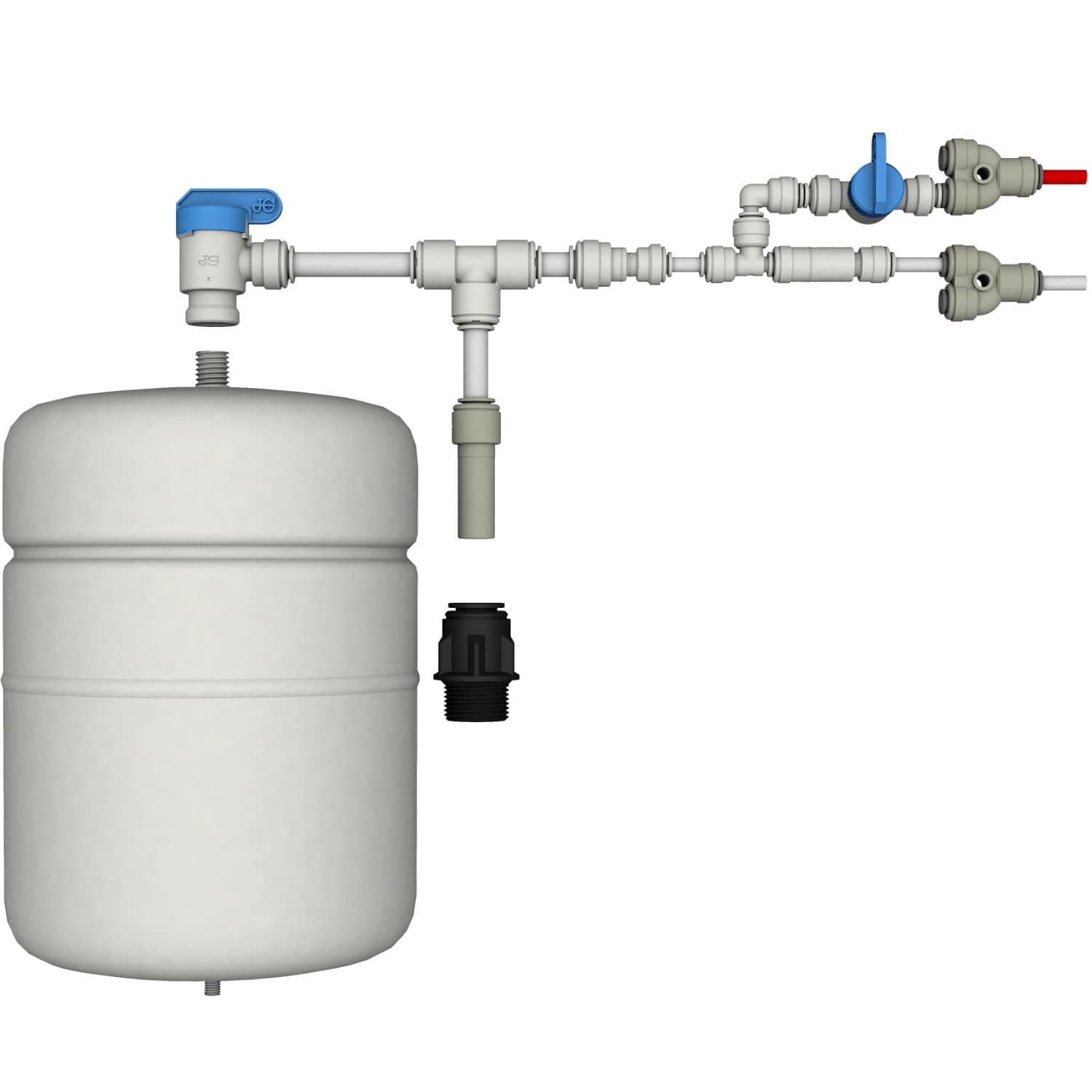 Die Tankerweiterung für den Verdanium HOME Wasserfilter