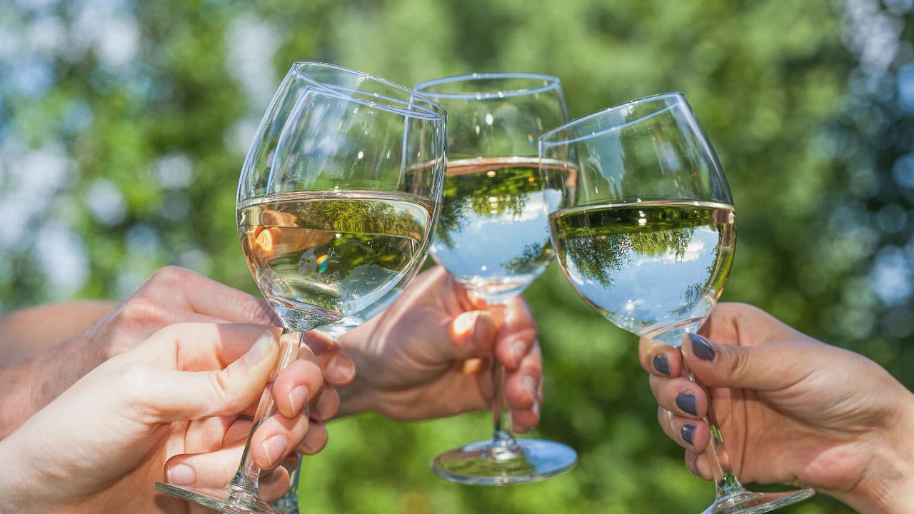VA-Mini - Trinkwasser auf höchstem Niveau Freunde stoßen mit sauberem Wasser von VISION AQUA an