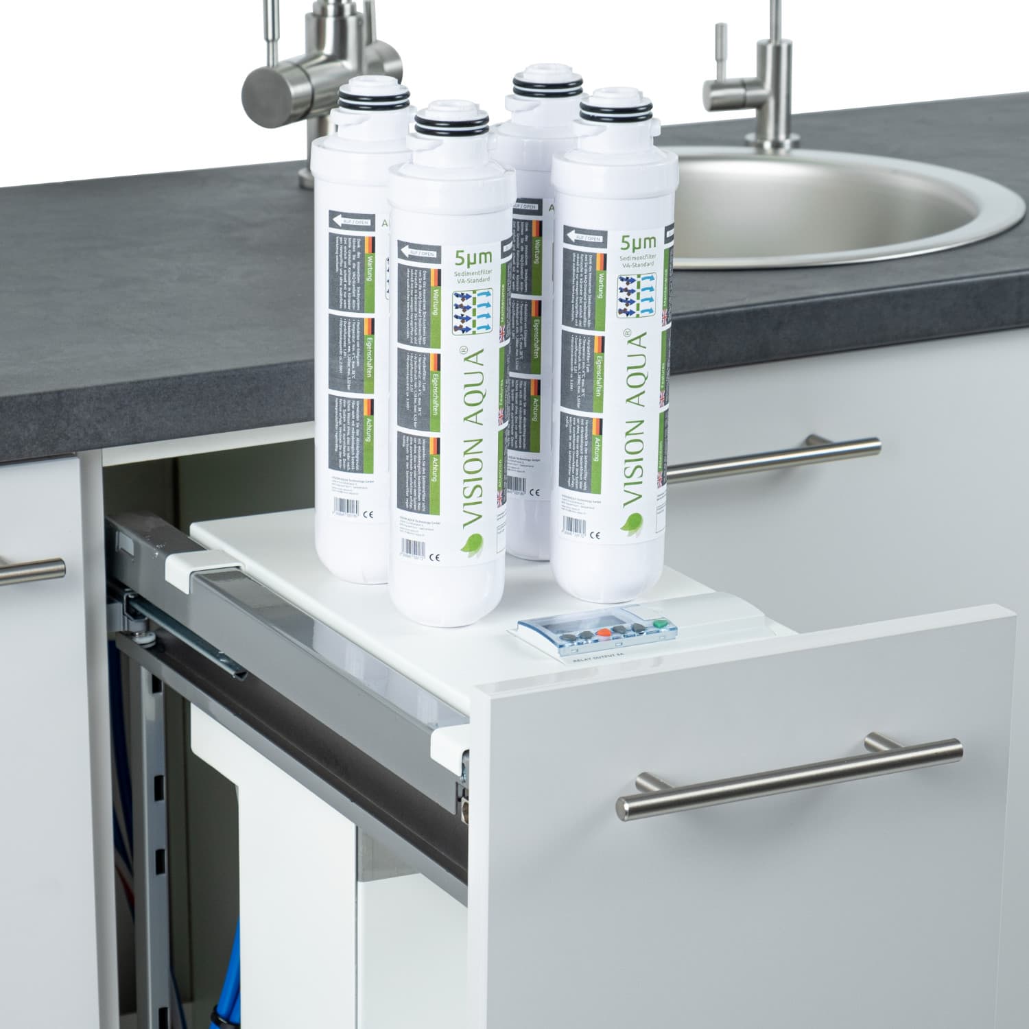 Verdanium MAX Wasserfilter - Ersatzfilter Die Ersatzfilter vom Verdanium MAX Wasserfilter