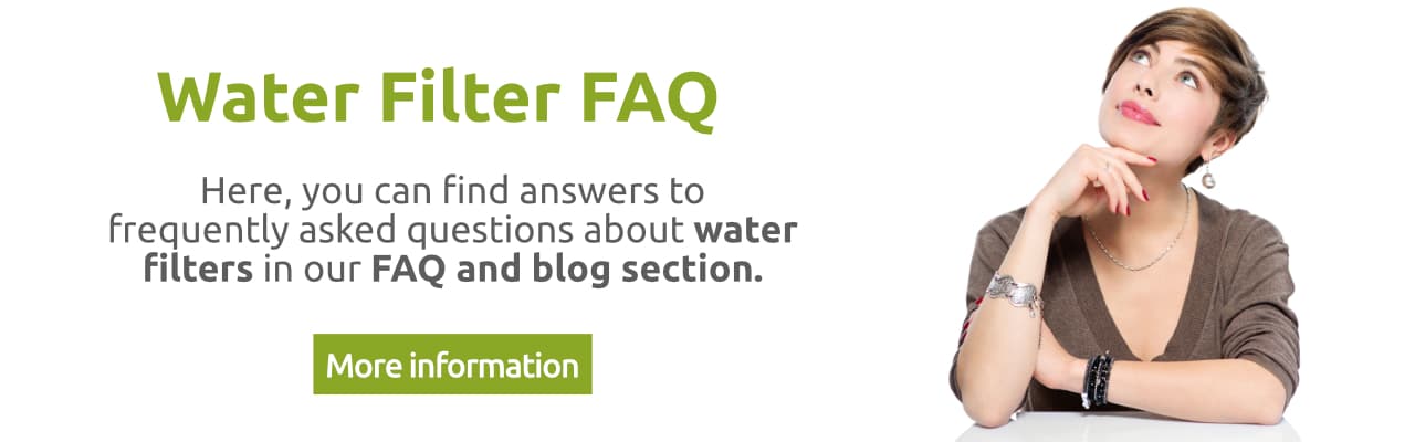 VISION AQUA Banner Water Filter FAQ Blog Water Filter FAQ - Here, you can find answers to frequently asked questions about water filters in our FAQ and blog section.