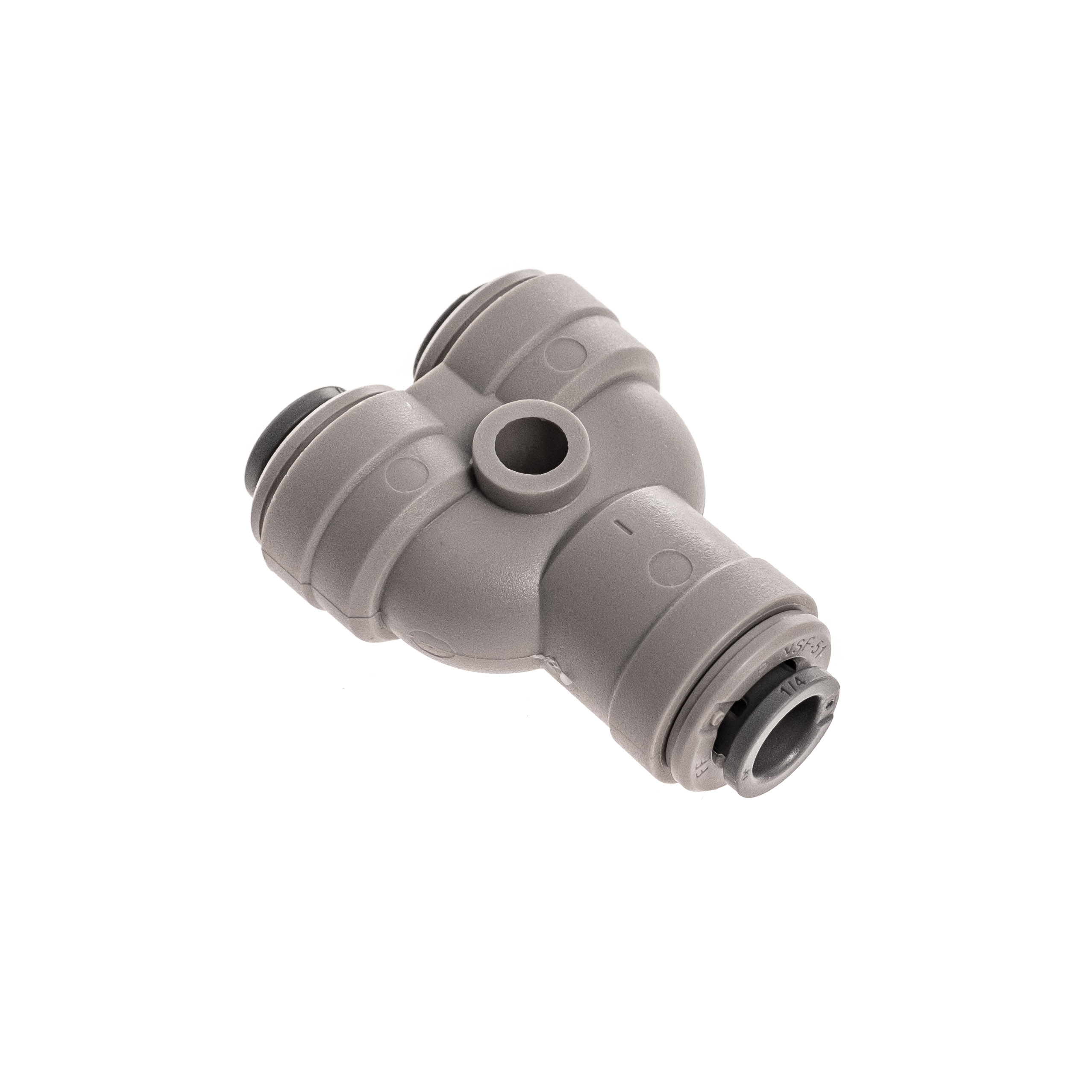 John-Guest-PI2308S-2 Y-Connector - 3 x 1/4“ hose AD two-way divider