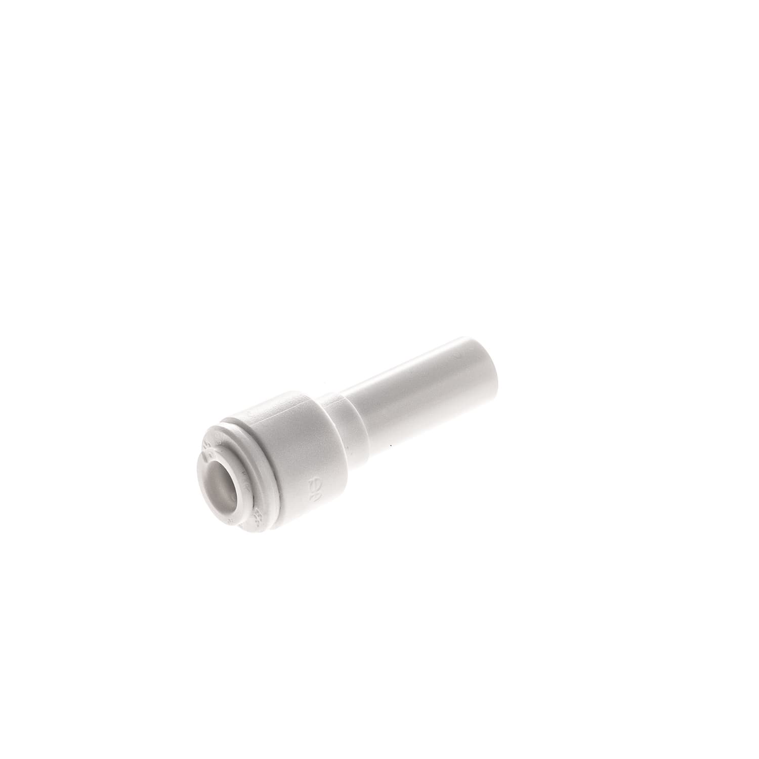 Einsteck-Reduzier-Verbinder - 3/8“ Stutzen auf 1/4“ Rohr CI061208W Einsteck-Reduzierverbinder 3/8" Stutzen auf 1/4" Rohrin weiß von John Guest für die VISION AQUA Wasserfilter