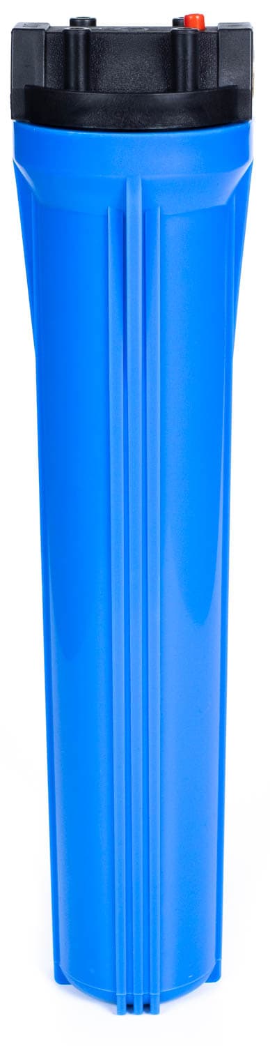 Filtergehäuse für 20" Filterkerzen in blau
