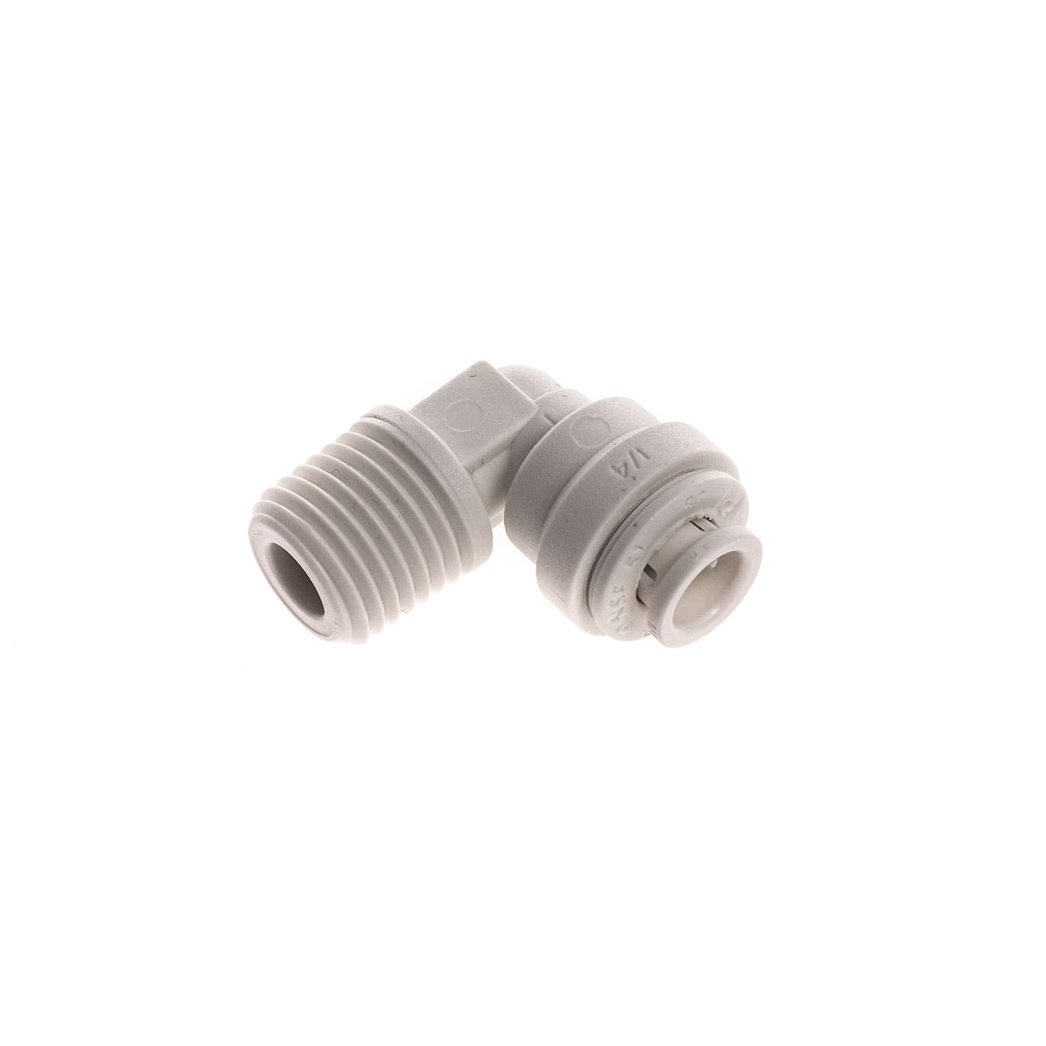 Winkel-Einschraub-Verbinder - 1/4“ Rohr AD auf 1/4“ Außengewinde PP480822W Winkel-Einschraub-Verbinder 1/4“ Rohr auf 1/4“ Außengewinde von John Guest für die VISION AQUA Wasserfilter