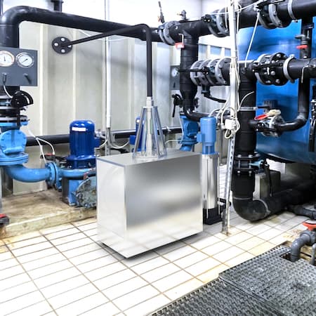 VA-Hydro Legionellenfilter im Schwimmbad VA-Hydro Legionellenfilter