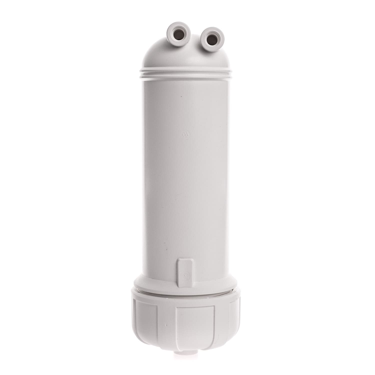 membrangehäuse für 500 GPD Membranen Unterseite Membrangehäuse für 500 GPD Membranen der VISION AQUA WasserfilterUnterseite
