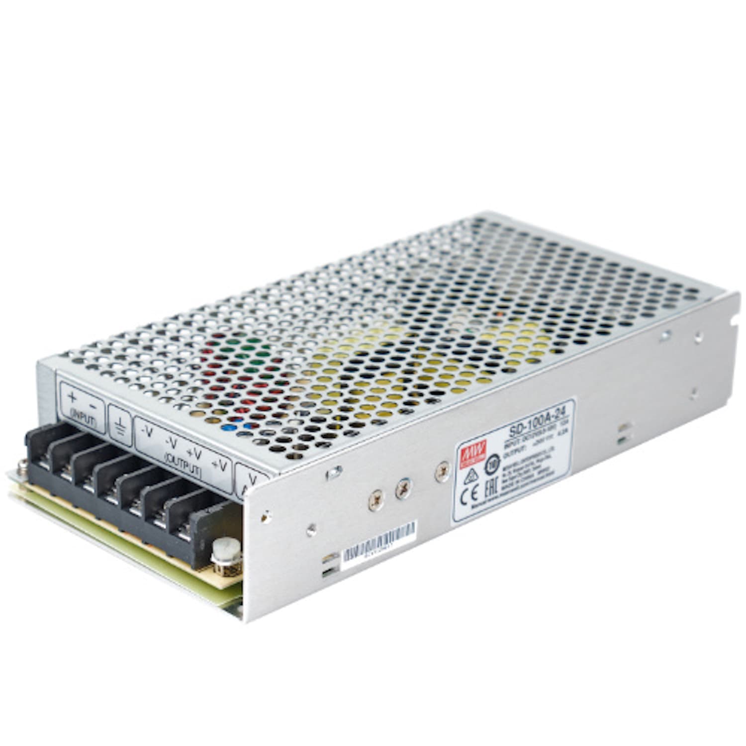 DC-Wandler SD 24 V - Mean Well 24 V Netzteil von Mean Well rechte Seite