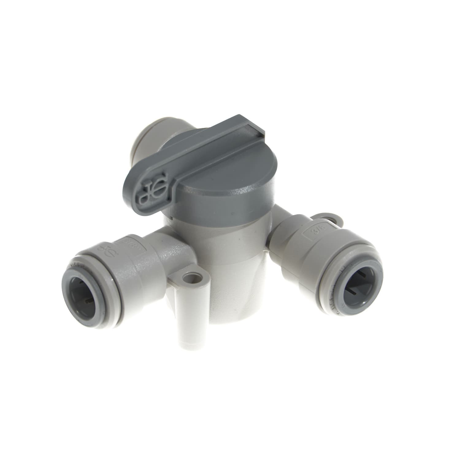 Winkelabsperrventil - 3/8" 3/8" Winkelabsperrventil von John Guest für VISION AQUA Wasserfilter
