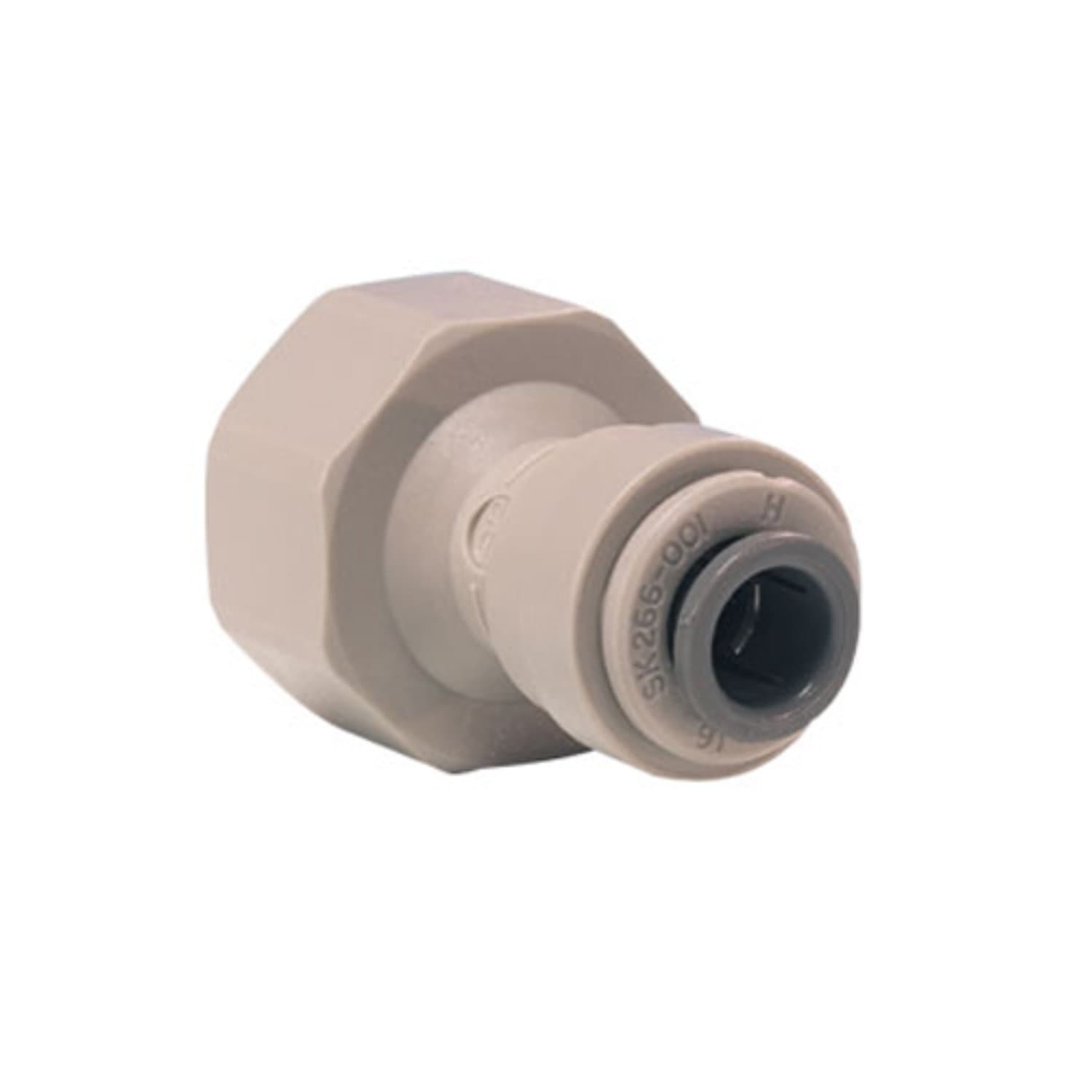 Aufschraubverbinder 3/8" Rückansicht Aufschraub-Verbinder 3/8" Rückseite für VISION AQUA Wasserfilter