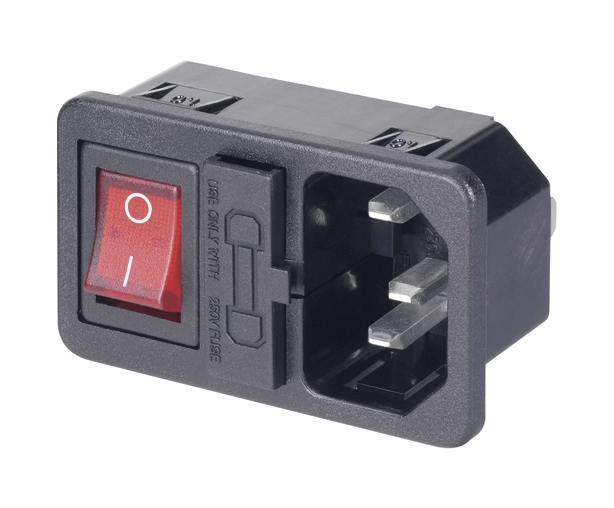 Kaltgerate-Steckverbinder Stecker, Einbau vertikal Gesamtpolzahl_2_1 Kaltgerate-Steckverbinder Stecker, Einbau vertikal Gesamtpolzahl_2_1