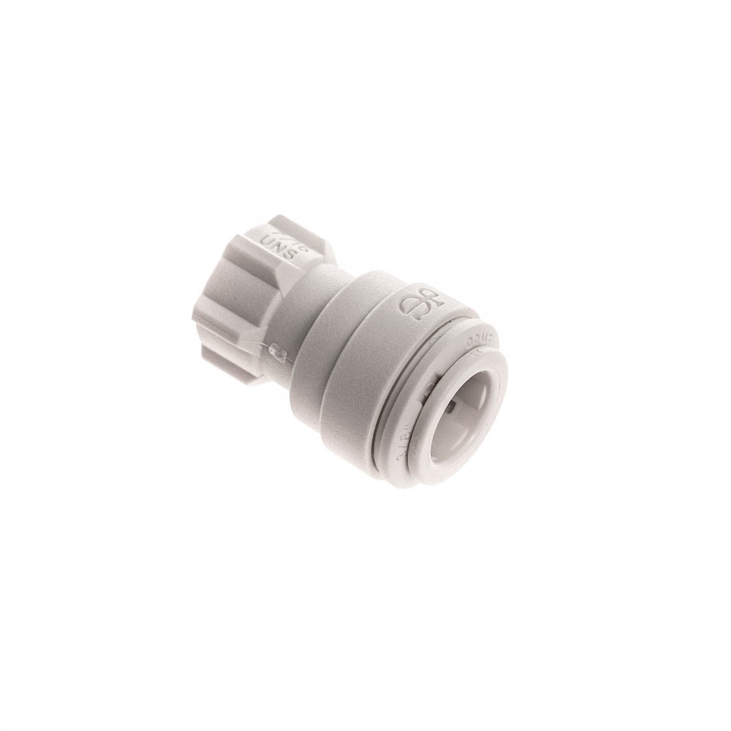 Zapfhahnanschluss - 3/8“ Rohr AD auf 7/16“ Zapfhahnanschluss - 3/8“ Rohr AD auf 7/16“ von John Guest für die VISION AQUA Wasserfilter