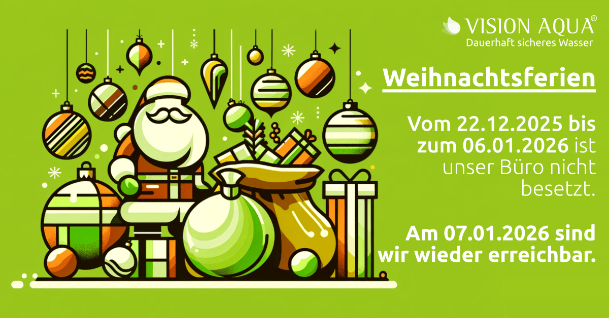 Banner für die Weihnachtsferien 2025 – vom 22.12.2025 bis zum 06.01.2026 ist unser Büro nicht besetzt. Am 07.01.2026 sind wir wieder erreichbar