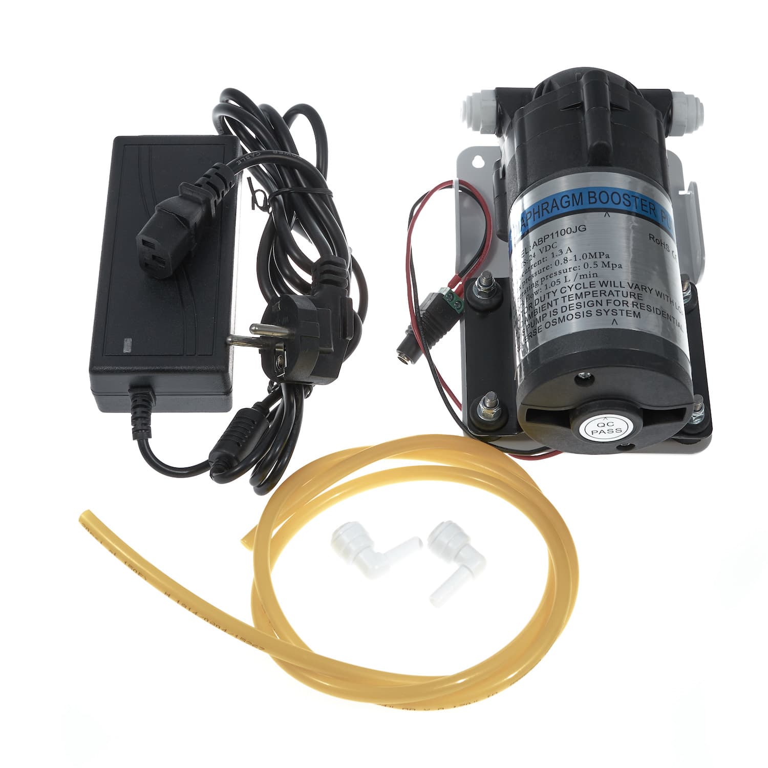 VA-Basic - Erweiterung mit Boosterpumpe und Netzteil Die Erweiterung für den VA-Basic Wasserfilter mit Boosterpumpe und Netzteil