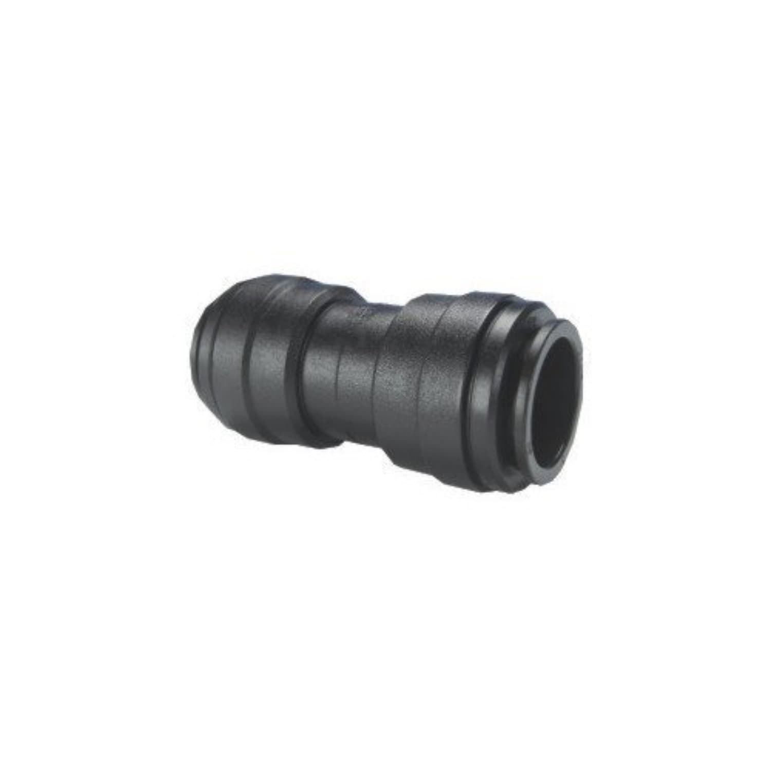 Gerader Verbinder - 15 mm Rohr John Guest 15 mm Gerader Verbinder in schwarz für die VISION AQUA Wasserfilter