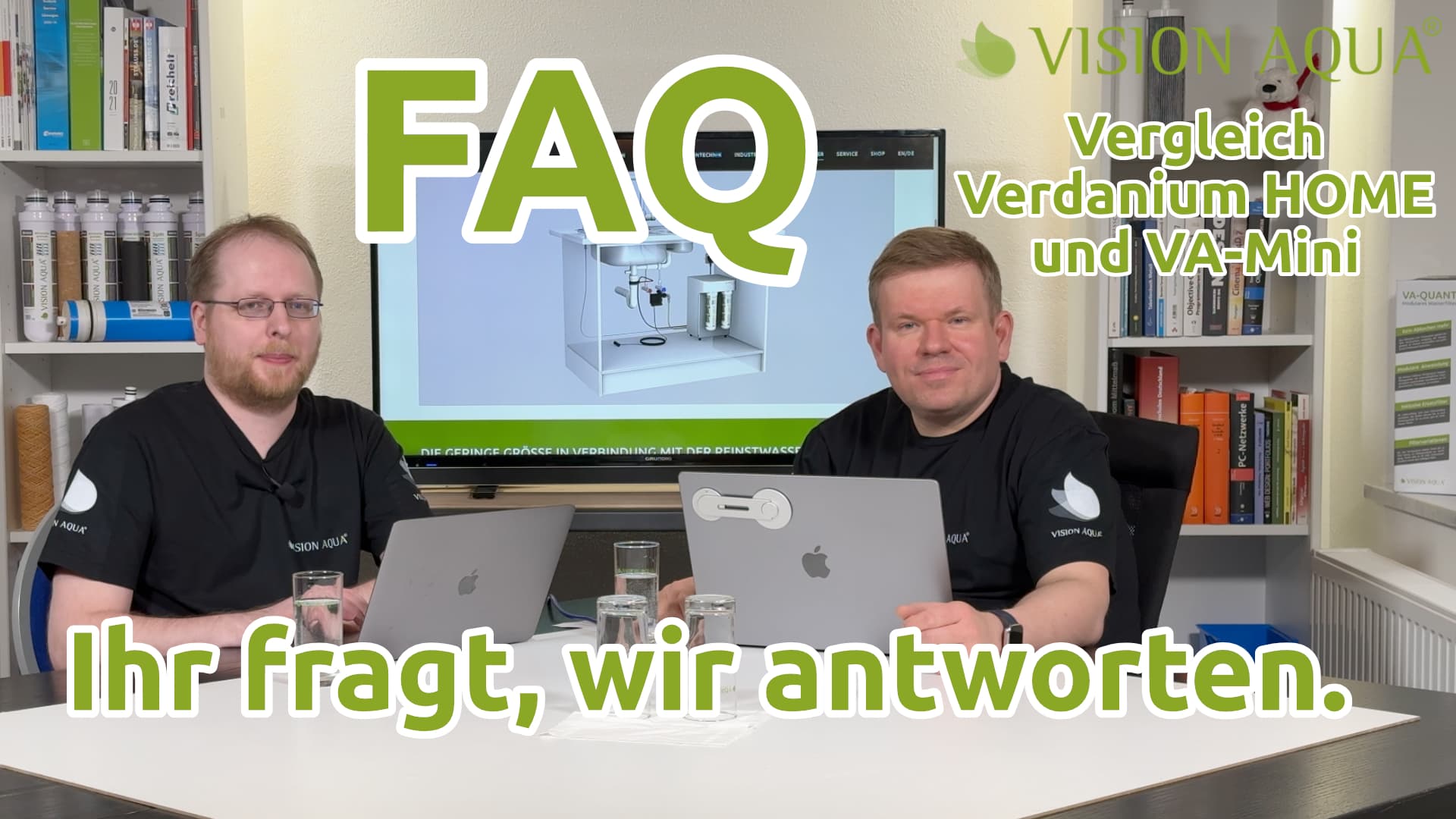 Antworten auf eure Fragen - Verdanium HOME und VA-Mini VISION AQUA Wasserfilter Umkehrosmoseanlagen Unterschied Verdanium HOME und VA-Mini