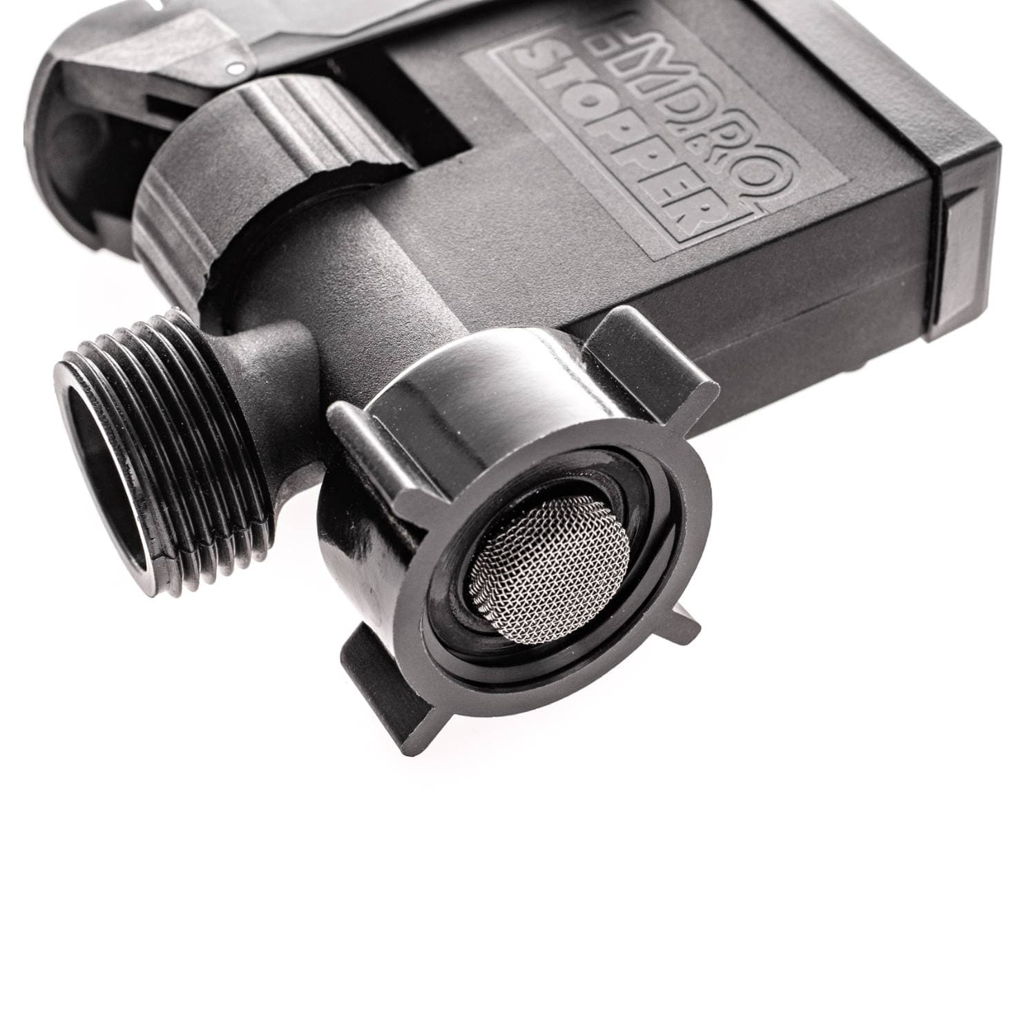 Hydro-Stopper-4 Hydro-Stopper mit der Detailansicht vom Schmutzsieb