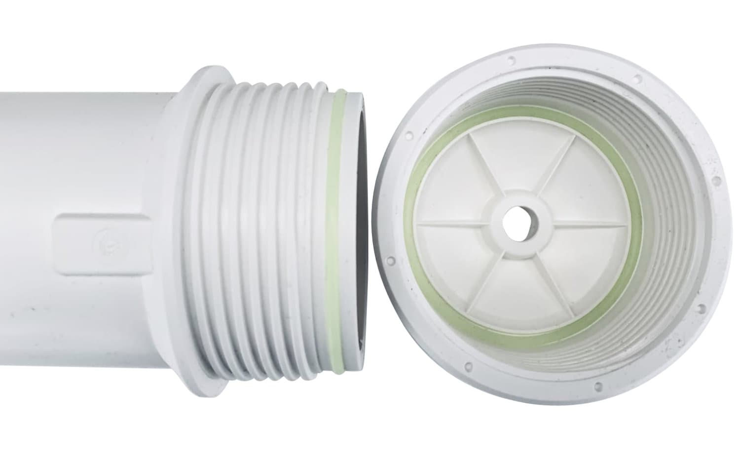 Membrangehäuse für 500 GPD Membranen offen Detail Membrangehäuse für 500 GPD Membranen der VISION AQUA Wasserfilter offen Detail