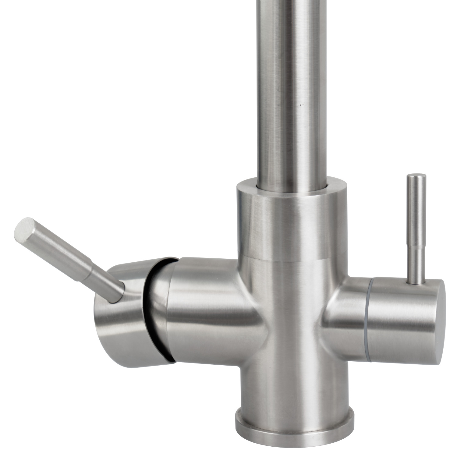3-Wege-Hahn_Version-3_5 3-Wege Wasserhahn, Entnahmehahn aus Edelstahl für Reinstwasser