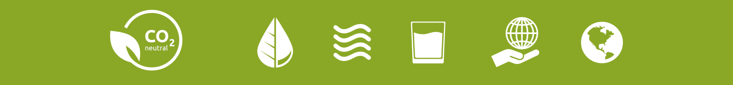 VISION AQUA_Wasserfilter_Banner_CO2-Neutral_Nachhaltigkeit Mit den Umkehrosmoseanlagen und Wasserfiltern von VISION AQUA reduzieren Sie Ihren persönlichen CO2-Fußabdruck um ein Vielfaches.