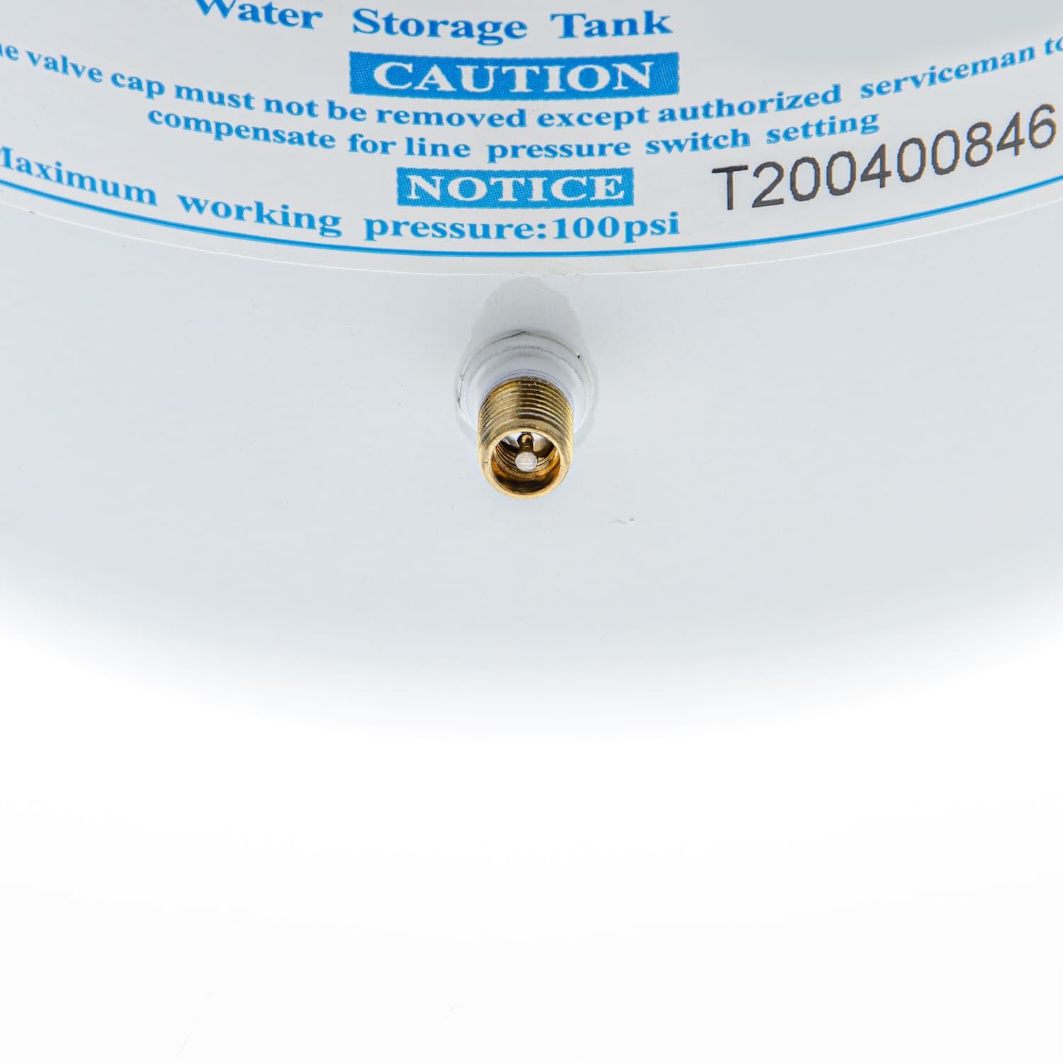 3 Liter Vorratsdruckbehälter - Ventil Luftventil am 3 Liter Vorratsdruckbehälter