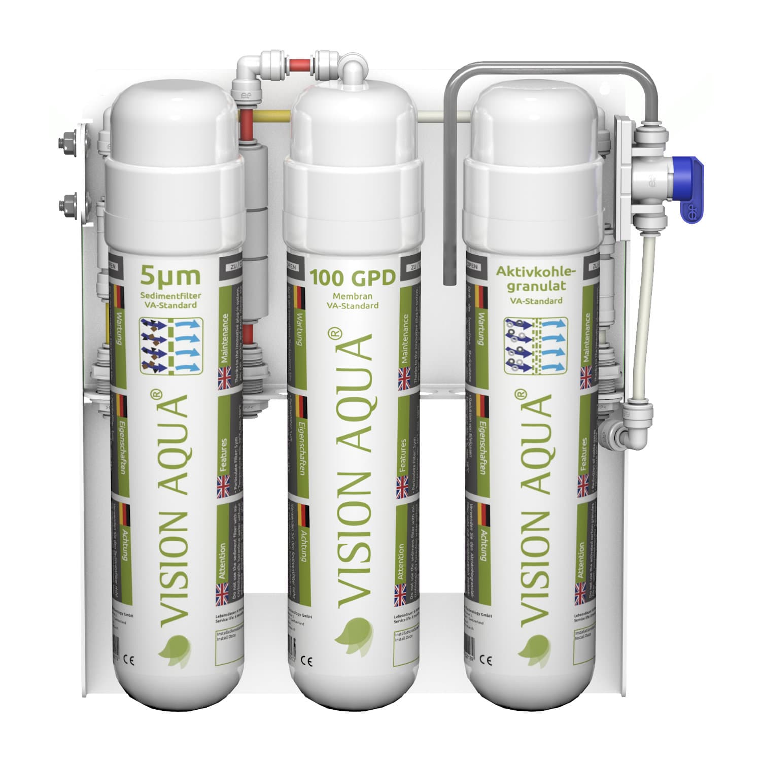 VA-Basic-2 VA-Basic - RO-Reisewasserfilter Set