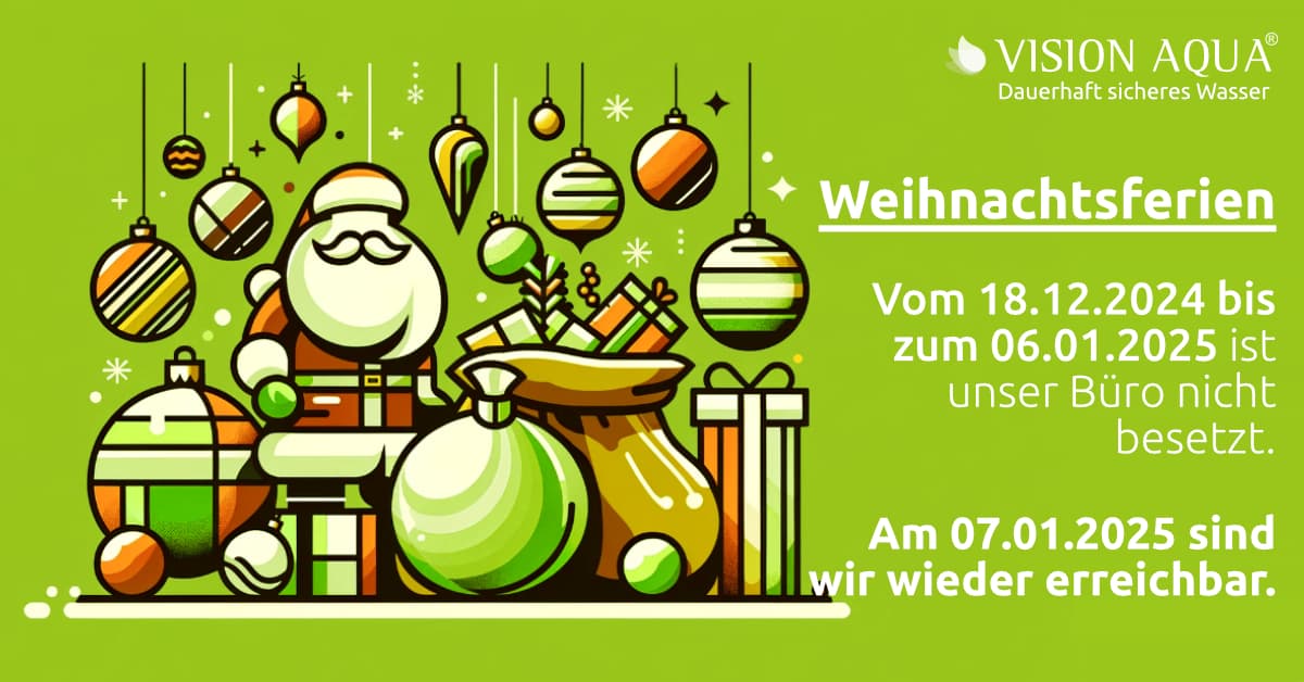 Banner für die Weihnachtsferien 2024